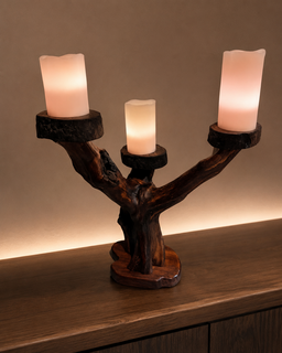 Driftwood Candle Holder Trio - Commissioned